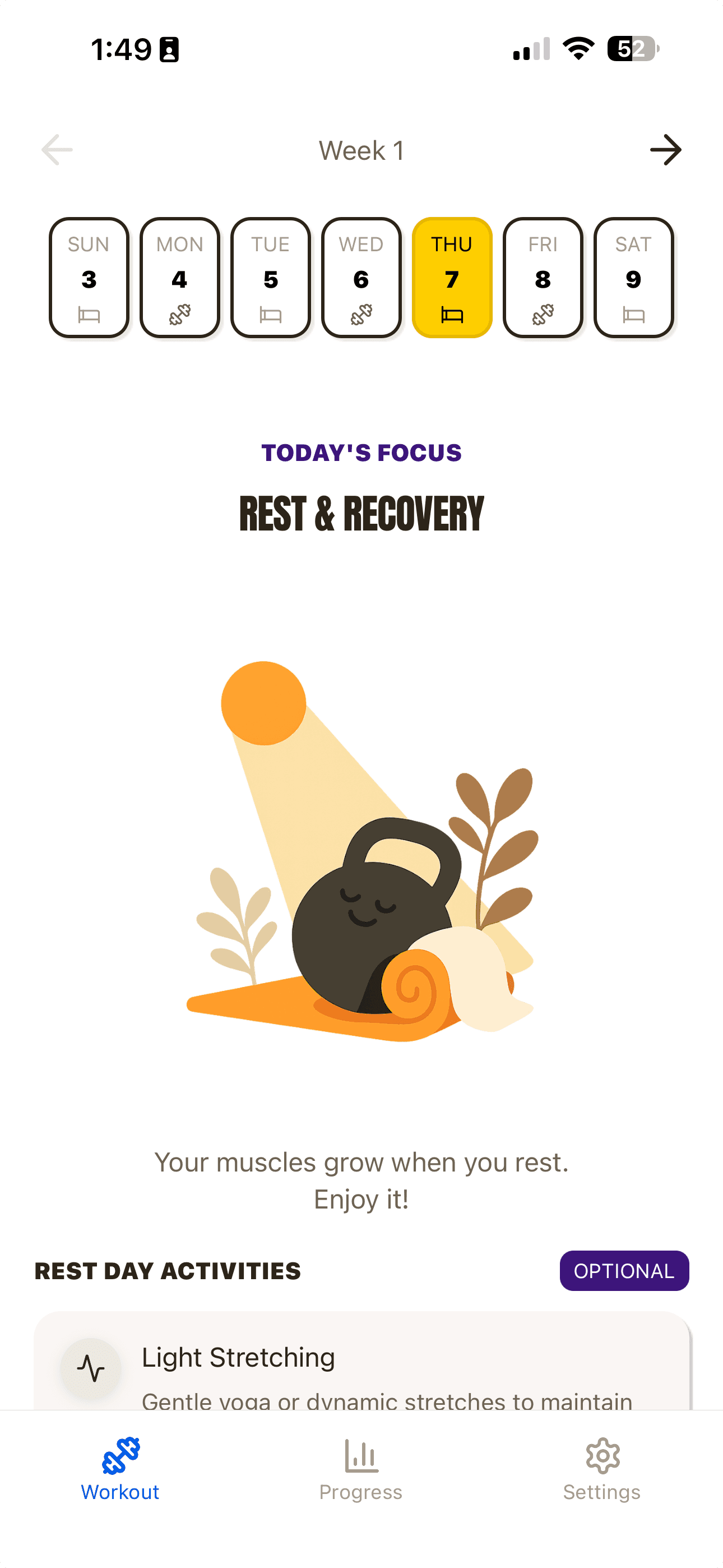 REST & RECOVER